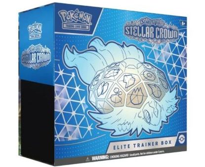 POKEMON TCG SCARLET AND VIOLET STELLAR CROWN ELITE TRAINER BOX Online now