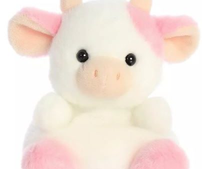 PALM PALS - BELLE STRAWBERRY COW 5  PLUSH Discount