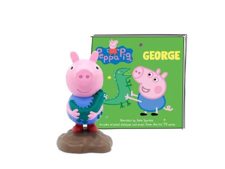 TONIES - AUDIO CHARACTER FOR TONIEBOX - GEORGE FROM PEPPA PIG Fashion