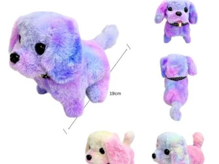 TIE-DYE WALKING DOG WITH SOUND Hot on Sale