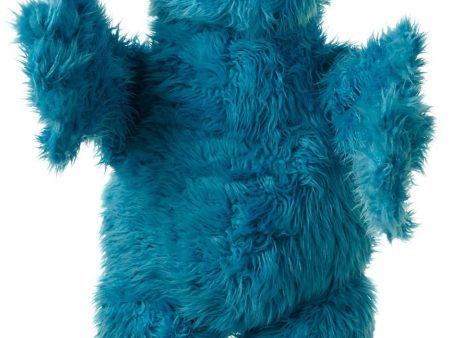 SEASAME STREET COOKIE MONSTER HAND PUPPET 65CM Hot on Sale