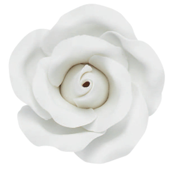 White Rose Gum Paste Flowers Supply