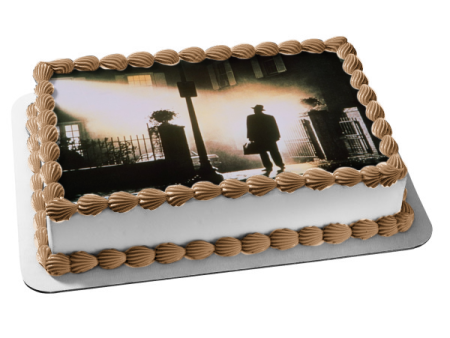 The Exorcist Father Karras Classic Horror Film Edible Cake Topper Image ABPID52789 Sale