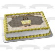 SpongeBob SquarePants Happy Thanksgiving SpongeBob Pilgrim Costume Edible Cake Topper Image ABPID52726 Supply