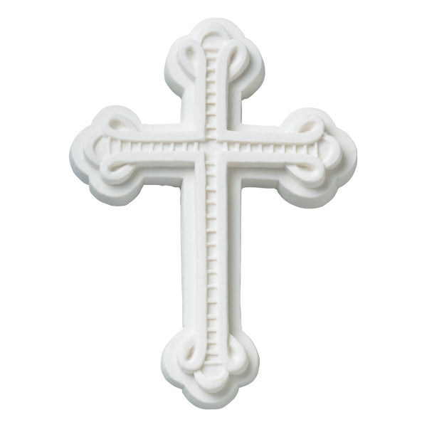 Ornate Cross Gum Paste Layon Fashion