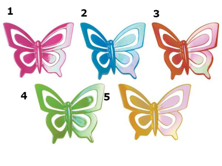 Iridescent Butterflies Layon on Sale