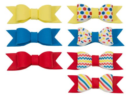 Primary Mini Assortment Gum Paste Bows For Sale