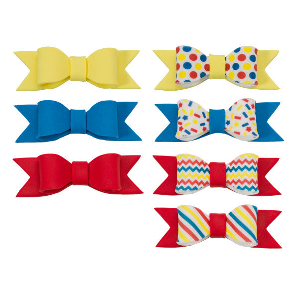 Primary Mini Assortment Gum Paste Bows For Sale