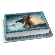 Titanfall Titan Pilot Sci Fi Gaming Shooter Edible Cake Topper Image ABPID52778 Cheap