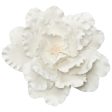 White Peony Gum Paste Flowers Cheap