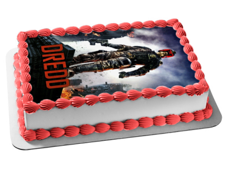 Dredd Karl Urban Judge Dredd Movie Edible Cake Topper Image ABPID52751 Sale