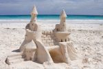 Beach Sand Castle Edible Cake Topper Image ABPID52611 For Sale