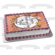 Happy Thanksgiving Ya ll Flowers Fall Colored Leaves Edible Cake Topper Image ABPID52719 Discount