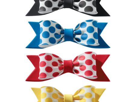 Dots Assortment Gum Paste Bows Hot on Sale