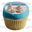 Beach Sand Castle Edible Cake Topper Image ABPID52611 For Sale