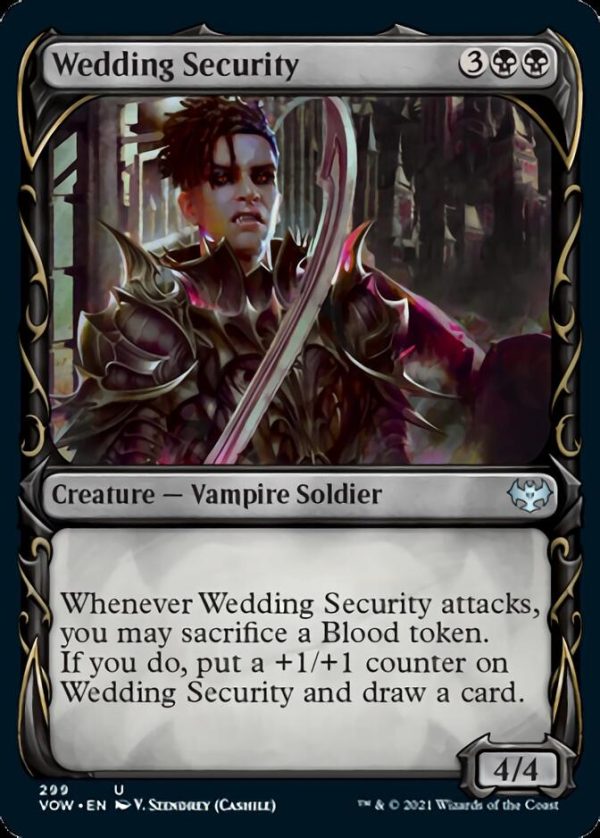 Wedding Security (Showcase Fang Frame) [Innistrad: Crimson Vow] Discount