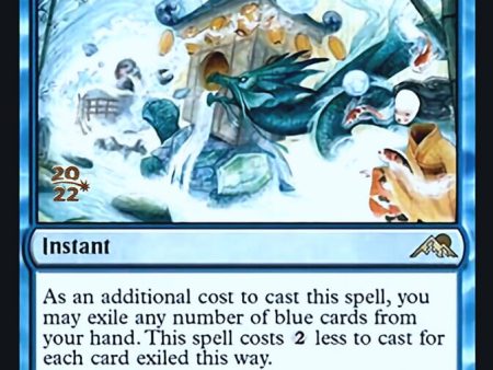 March of Swirling Mist [Kamigawa: Neon Dynasty Prerelease Promos] on Sale