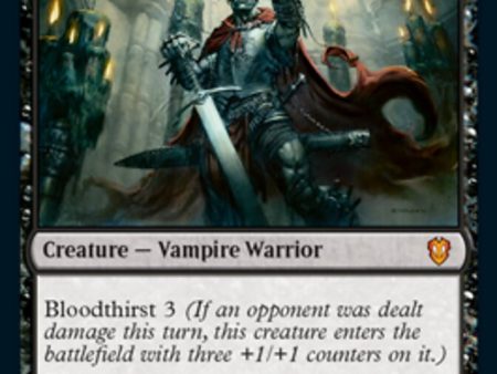 Bloodlord of Vaasgoth [Innistrad: Crimson Vow Commander] Discount