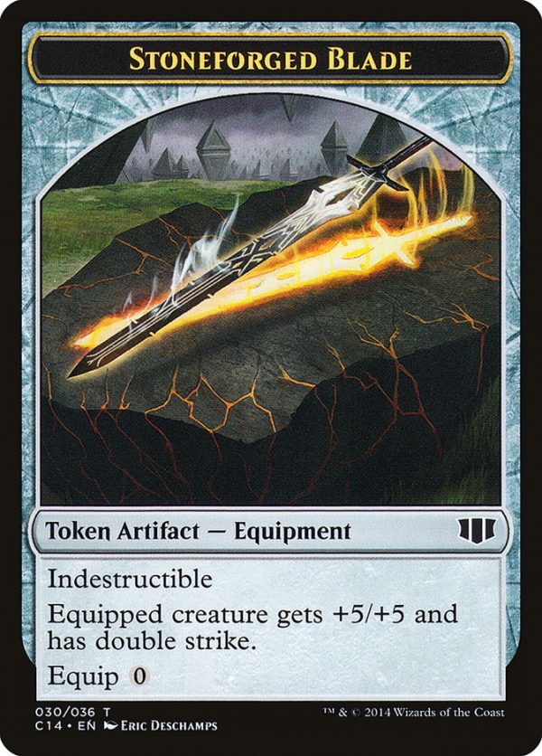 Stoneforged Blade    Germ Double-sided Token [Commander 2014 Tokens] Hot on Sale