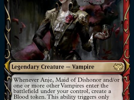 Anje, Maid of Dishonor (Showcase Fang Frame) [Innistrad: Crimson Vow] Cheap