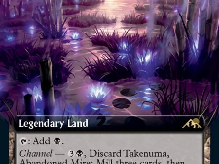 Takenuma, Abandoned Mire (Extended Art) [Kamigawa: Neon Dynasty] Cheap