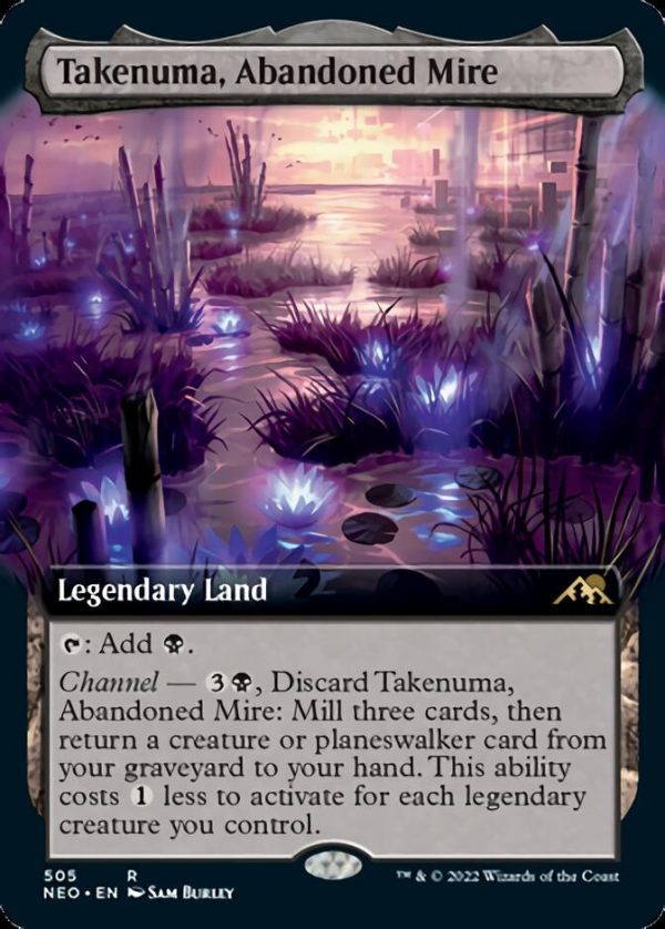 Takenuma, Abandoned Mire (Extended Art) [Kamigawa: Neon Dynasty] Cheap