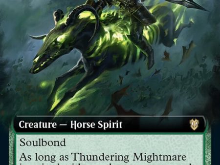 Thundering Mightmare (Extended) [Innistrad: Crimson Vow Commander] Online Hot Sale