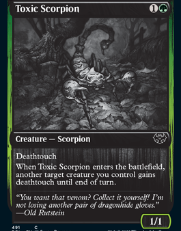 Toxic Scorpion [Innistrad: Double Feature] For Discount