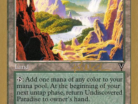 Undiscovered Paradise (Paul McCabe) [World Championship Decks 1997] Online