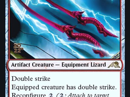 Lizard Blades [Kamigawa: Neon Dynasty Prerelease Promos] Online Sale