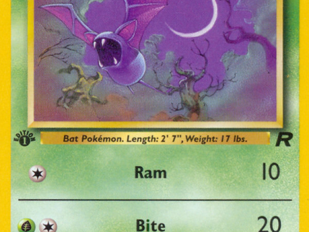 Zubat (70 82) [Team Rocket 1st Edition] For Cheap