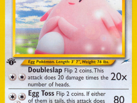 Chansey (31 105) [Neo Destiny 1st Edition] For Discount