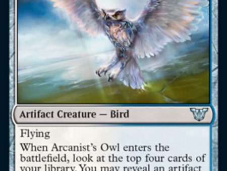 Arcanist s Owl [Kamigawa: Neon Dynasty Commander] Online