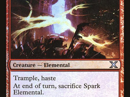 Spark Elemental (Premium Foil) [Tenth Edition] For Discount