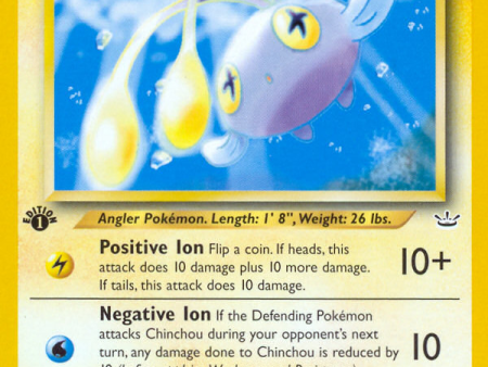 Chinchou (42 64) [Neo Revelation 1st Edition] Supply