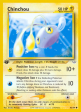 Chinchou (42 64) [Neo Revelation 1st Edition] Supply