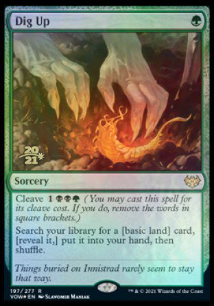 Dig Up [Innistrad: Crimson Vow Prerelease Promos] Cheap