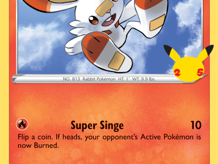 Scorbunny (SWSH002) (Jumbo Card) [First Partner Pack] Online Hot Sale