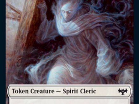 Spirit Cleric Token [Innistrad: Crimson Vow Tokens] Hot on Sale