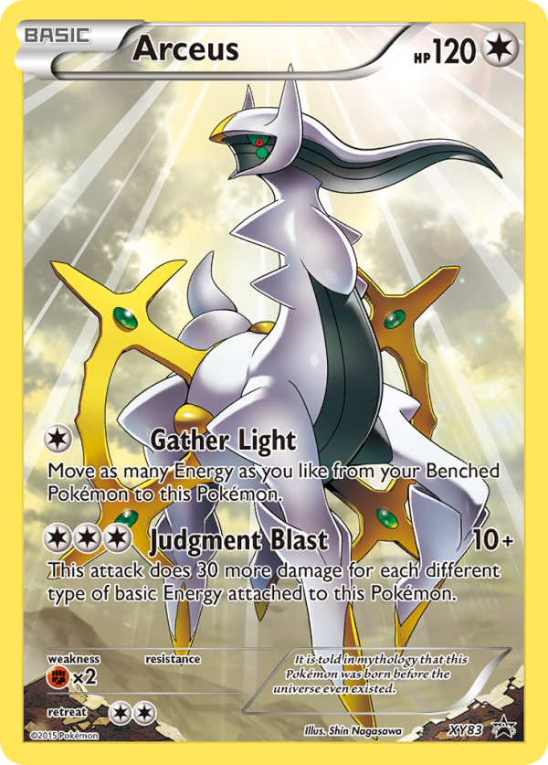 Arceus (XY83) [XY: Black Star Promos] Sale