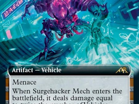 Surgehacker Mech (Extended Art) [Kamigawa: Neon Dynasty] Online now