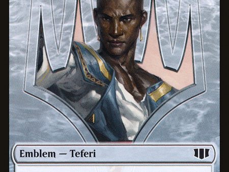 Teferi, Temporal Archmage Emblem    Zombie (011 036) Double-sided Token [Commander 2014 Tokens] Discount