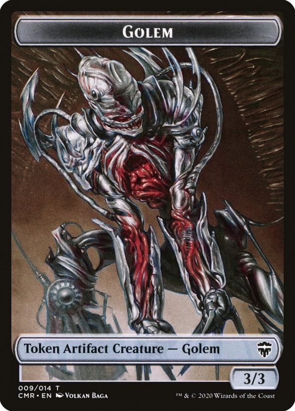 Dragon    Golem Token [Commander Legends Tokens] Cheap