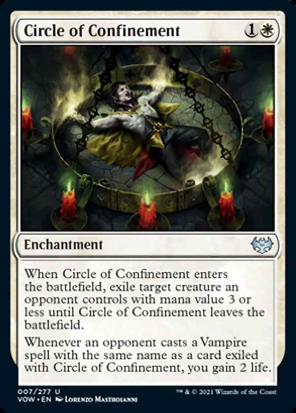 Circle of Confinement [Innistrad: Crimson Vow] For Discount