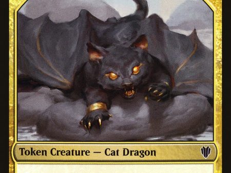 Cat Dragon    Dragon (007) Double-sided Token [Commander 2017 Tokens] Online Hot Sale