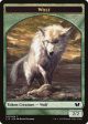 Wolf    Zombie Double-Sided Token [Commander 2015 Tokens] Discount