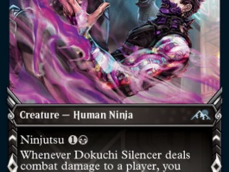 Dokuchi Silencer (Showcase Ninja) [Kamigawa: Neon Dynasty] Online now