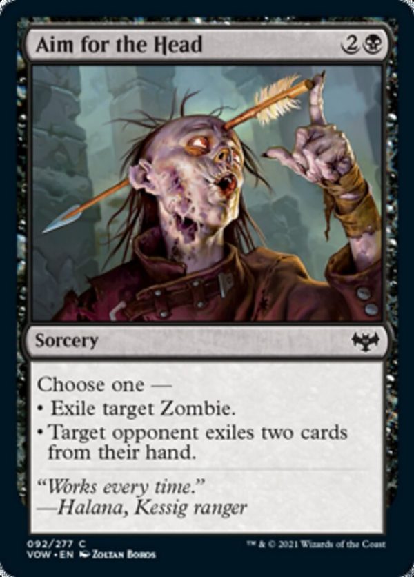 Aim for the Head [Innistrad: Crimson Vow] Online now