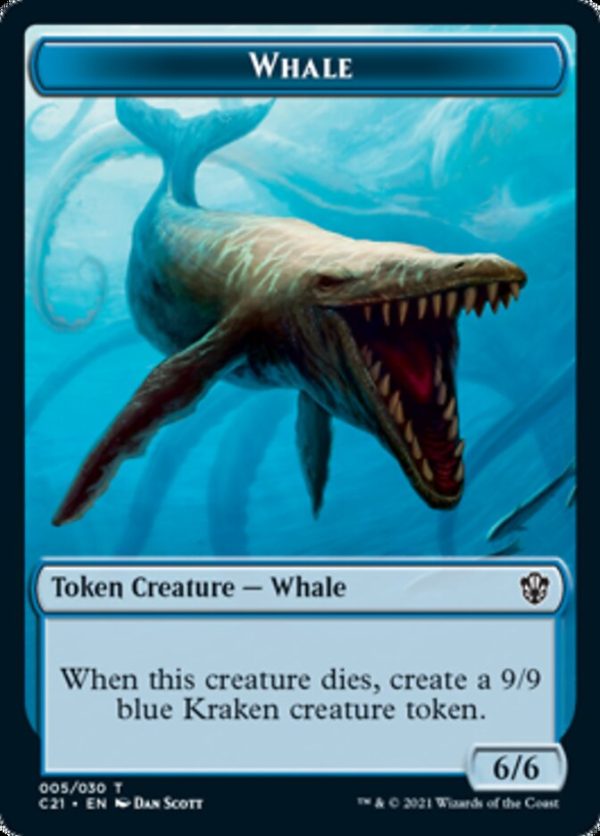 Beast (010)    Whale Token [Commander 2021 Tokens] Online Sale