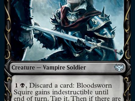 Bloodsworn Squire    Bloodsworn Knight (Showcase Fang Frame) [Innistrad: Crimson Vow] Hot on Sale